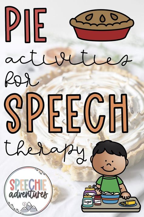 Slp Thanksgiving Activities, Thanksgiving Speech And Language Activities, Speech Thanksgiving Activities, Thanksgiving Slp Activities, Thanksgiving Special Education, November Speech Therapy Activities, Thanksgiving Speech Therapy Activities, Thanksgiving Language Activities, Pie Day Activities