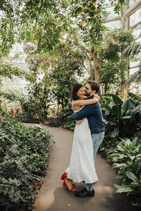 Brooklyn botanic garden wedding Brooklyn Botanical Garden Engagement Photos, Plant Nursery Photoshoot Couple, Botanical Gardens Photoshoot Couples, Brooklyn Botanical Garden Photoshoot, Botanical Garden Photo Shoot Couple, Botanical Engagement Photos, Botanical Garden Wedding Photos, Garden Engagement Photoshoot, Engagement Photos In Garden