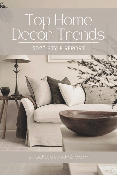 Want to know what's hot and trending in the world of interior design? Look no further than our latest blog post, "The Top 10 Home Decor Trends!"  From bold statement pieces to calming colour palettes, we've got the inside scoop on the must-have decor elements for your home.  Head to our website now to read more and get inspired for your next home makeover! #homedecor #trends #interiordesign #blogpost #inspiration #trendinghomedecor Modern Home Decor Accessories, Monochromatic Room Decor, Casita Decor Ideas, Newest Interior Design Trends, Modern Staging Interior Design, Chrome House Decor, Neutral Spring Home Decor, Home Decor Colour Trends 2024, 2024 Lounge Trends