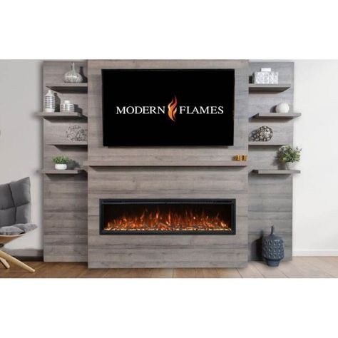 Apartment Decorating Modern, Decorating Modern Farmhouse, Chalet Fireplace, Condo Fireplace, Fireplace Bar, 60 Inch Electric Fireplace, Contemporary Electric Fireplace, Portable Hot Tub, Electric Fireplace Wall