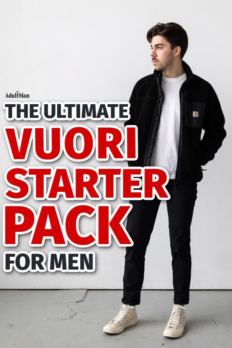 Man wearing essential winter wear Vuori haul Summer Capsule Wardrobe Men, Vuori Mens Outfit, Men’s Outfit Inspiration, Travel Outfit For Men, Home Outfit Men, Mens Travel Style, Vuori Mens, Super Suit, Joggers Outfit