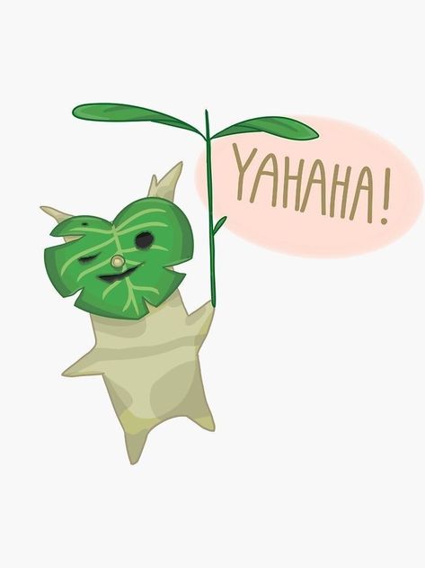 Korok Sticker, Korok Zelda, Zelda Party, Zelda Drawing, Zelda Tattoo, Zelda Birthday, Botw Zelda, Ra Ideas, Zelda Art