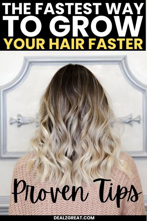 10 Proven Tips to Grow Your Hair Faster Hair Growth Masks, Remedies For Healthy Hair, Hair To Grow Faster, Tips To Grow Your Hair, Grow Hair Overnight, Rosemary For Hair Growth, Fast Natural Hair Growth, Ways To Grow Hair, Rosemary For Hair