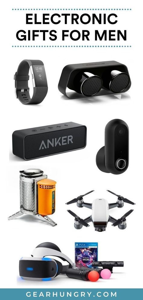 These are the best gift ideas for any man who loves technology! From the latest in wireless speakers, to drones, smart TV's, gaming devices and more, there's something for every tech lover on this list.  Read our reviews here! #besttechgifts #formen #giftideas #techreviews Tech Gadgets For Men, Best Electronic Gifts, Gadget Gifts For Men, Electronics Gadgets Technology, Electronic Gadgets For Men, Gadgets Électroniques, Electronic Gifts For Men, Tech Gifts For Men, Cool Tech Gifts