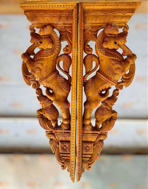 6369156554 Ceiling 2023, Temples Of India, Compass Art, Hanuman Wallpapers, Carving Sculpture, Door Design Images, Pooja Room Door Design, Wood Accent Wall, Wooden Wall Shelves