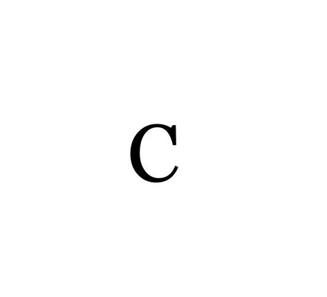 Tiny C Tattoo, Small C Tattoo, Letter C Nails, Letter C On Nails, Initial Tattoo C, Letter Small Tattoo, Tattoo Letter C, Cursive C Tattoo, C Tattoo Initial