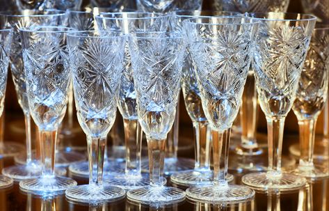 Crystal stemware