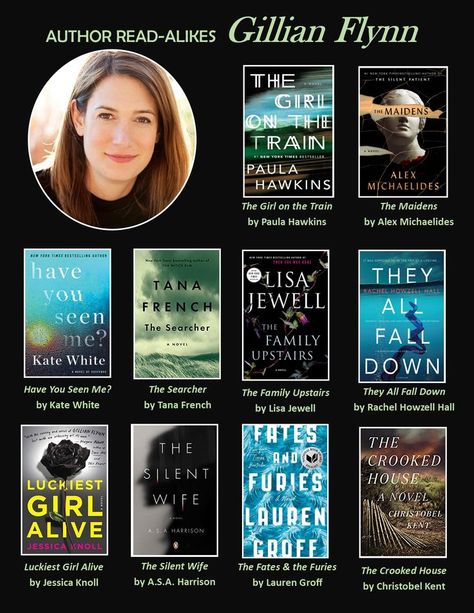 Gillian Flynn Books, Paula Hawkins, Gillian Flynn, What To Read Next, All Falls Down, In My 20s, Great Books To Read, Reading Rainbow, Inspirational Books To Read