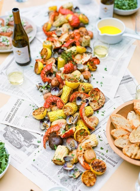 Country Boil Party, Crab Boil Party, Seafood Broil, Seafood Dinner Party, Crab Feed, Seafood Boil Party, Seafood Party, Country Boil, Low Country Boil