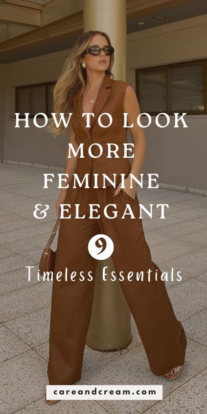 Wondering how to look effortlessly feminine and elegant? Uncover 9 fashion-essential style tips to enhance your beauty. Learn how to look pretty, classy, and attractive for a timeless, classy aesthetic. Start crafting your own classy and feminine style now! (📷 thacianamesquita IG) Look More Feminine, More Feminine, Enhance Your Beauty, Fashion Fail, Ageless Style, Classy Aesthetic, Trendy Fall Outfits, Fashion Hub, Style Mistakes