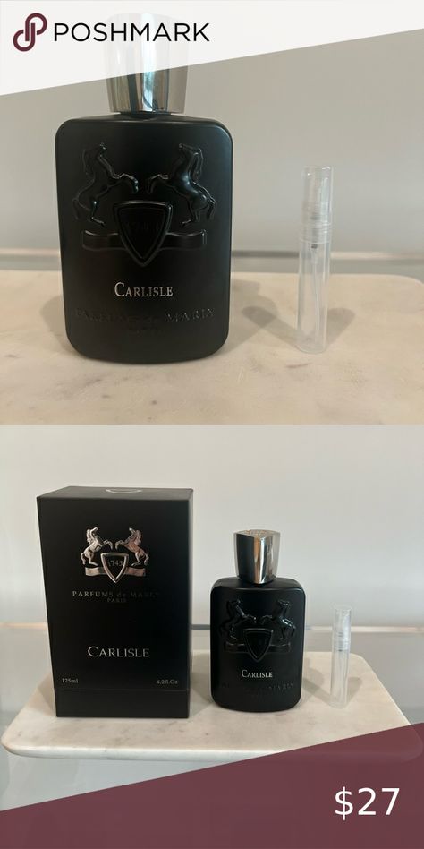 Carlisle by Parfums de Marly 5ml sample in travel atomizer Parfums De Marly, Carlisle, Atom, Saks Fifth, Sephora, Neiman Marcus, Scents, Fragrance, Weddings