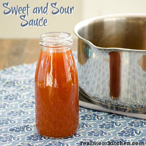 Sweet and Sour Sauce | realmomkitchen.com