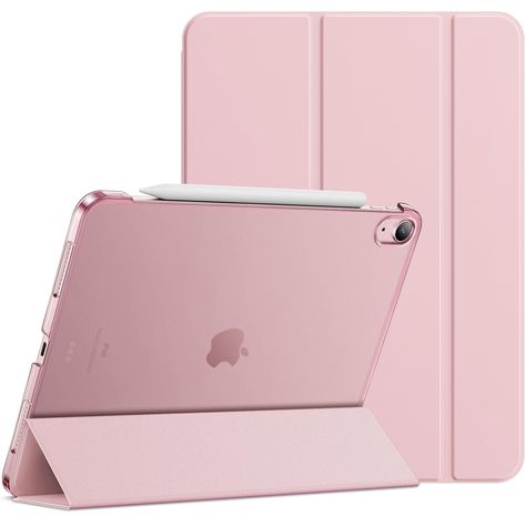 Pink Ipad With Case, Preppy Ipad Case, Ipad Cover Aesthetic, Ipad Air Pink, Ipad Case Ideas, Apple Wishlist, Aesthetic Devices, Ipad Case Pink, Aesthetic Ipad Case