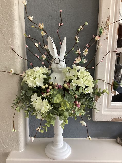 Easter Table Arrangements, Candle Stick Floral Arrangement, Candlestick Floral Arrangement, Easter Floral Arrangements Centerpieces, Easter Flower Arrangements Centerpieces, Easter Entryway Table Decor, Easter Centerpieces Table, Easter Arrangements Centerpieces, Easter Coffee Table Decor