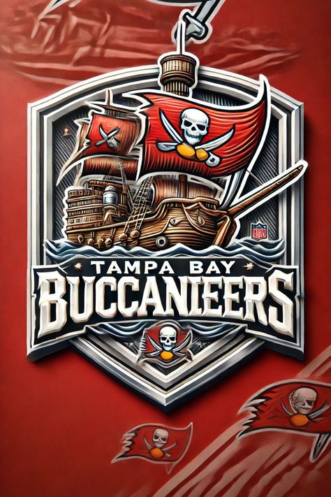 Discover the official color codes of the Tampa Bay Buccaneers! Whether you're a die-hard fan or a designer looking for accurate team colors, find the exact hex, RGB, CMYK, and PANTONE codes for the Buccaneers' iconic red, pewter, and black. Perfect for creating fan art, merchandise, or themed projects! Bucs Logo, Inter Milan Logo, Mascot Character Design, Tampa Bay Buccaneers Logo, Tampa Bay Buccaneers Football, Buccaneers Football, Art Merchandise, Nfl Logo, Mascot Character