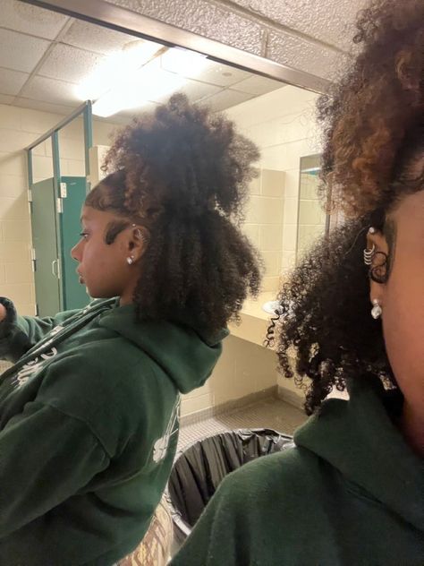 Natrual Black Girls Hairstyles Curly, Cute And Easy Natural Hairstyles, Two Puffs Half Up Half Down Natural Hair, 4b/4c Natural Hairstyles, Natural Curls Hairstyles 4c, Braid Out Natural Hairstyles, Natural 4a Hairstyles, Natural Hair Styles Type 4, Hairstyles For 4b Natural Hair