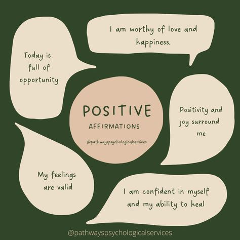 Add some of these positive phrases and statements to your list of daily affirmations to help challenge negative thoughts and encourage positive changes in your life! #psychologyfacts #psychologist #psychology #psychologymemes #healthylifestyle #healthyliving #healthybehaviors #healthpsychology #wellness #wellnessjourney #psychologyfacts #psychologydegree #psychologydaily #mentalhealth #mentalstrength #positiveaffirmations #affirmations Challenge Negative Thoughts, Psychology Memes, Psychology Notes, Psychology Degree, Health Psychology, Positive Phrases, Mental Health Services, Positive Inspiration, Positive Changes