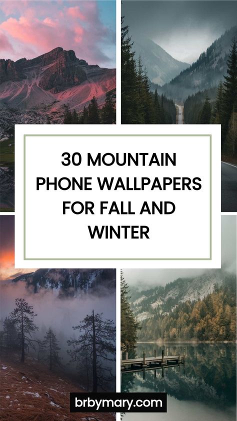 If you love the outdoors or just want a little escape right on your screen, mountain wallpapers are a beautiful way to bring nature into your everyday. Check out these 30 Cozy Mountain Phone Backgrounds For Fall And Winter. Outdoors Wallpaper Iphone, Calm Phone Wallpaper, Country Wallpaper Iphone Backgrounds, Colorado Aesthetic Wallpaper, Winter Phone Wallpaper Iphone Backgrounds, Iphone Wallpaper Nature Aesthetic, Winter Nature Wallpaper, Winter Hd Wallpapers, Cozy Iphone Wallpaper