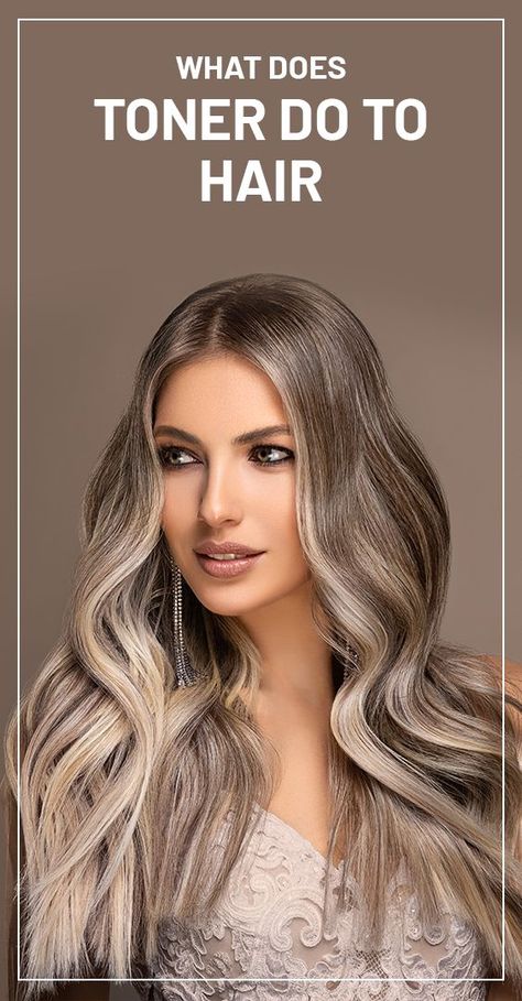 Toner On Dark Brown Hair, Toner Haircolor, Best Hair Toners, Different Toner For Blondes, Toner For Light Brown Hair, Different Hair Toner Colors, Toned Hair Before And After Blondes, Highlights With Toner, Blonde With Toner