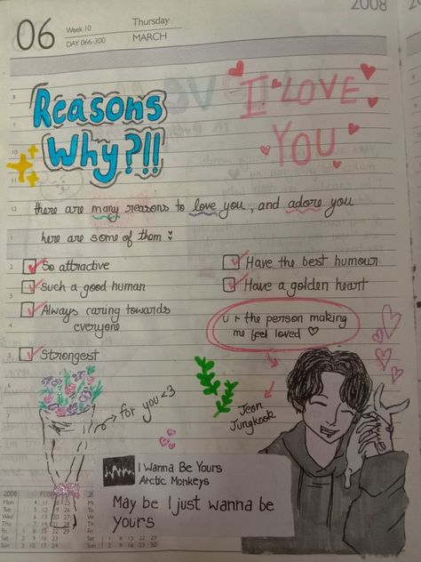 Reasons why I love you 10 Things I Like About You, 20 Things I Love About You, Reason Why I Love You, 50 Reasons Why I Love You, Why Do I Love You, Things I Love About You, Jungkook Journal, Reasons To Love Someone, 52 Reasons Why I Love You