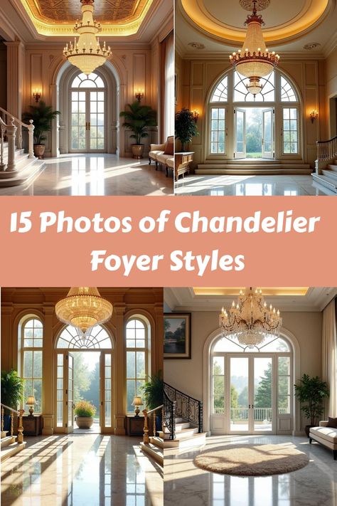 15 Photos of Chandelier Foyer Styles Chandelier Aesthetic Vintage, Foyer Design Ideas, Chandelier Foyer, Boho Kitchen Decor, Chandelier Kitchen, Grand Entryway, Elegant Lighting Fixtures, Foyer Chandelier, Small Kitchen Decor