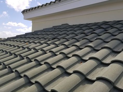 Concrete Tile Roof 4 Concrete Roof Tiles, Broken Concrete, Tile Roof, Roof Inspection, Concrete Roof, Roofing Companies, Branson Mo, Roof Installation, Slate Tile