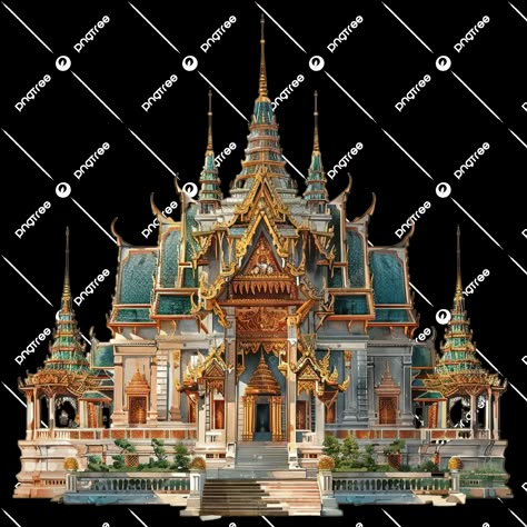 Thai Culture Aesthetic, Bangkok Architecture, Thailand Landmark, Thai Symbols, Thailand Architecture, Thailand Culture, Architecture Pictures, Asia Aesthetic, Thai Architecture