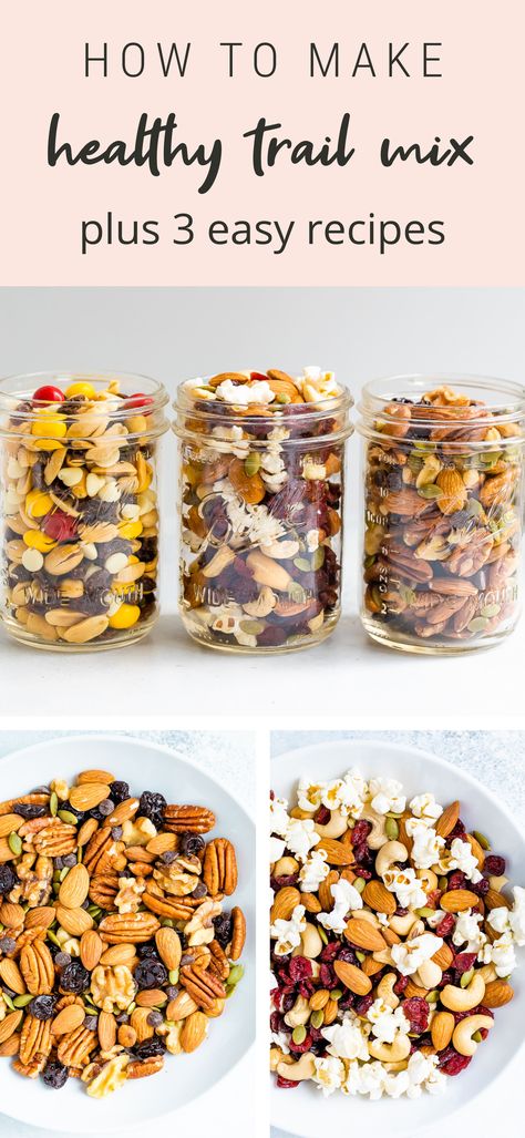 Snack To Make At Home, Easy Trail Mix Recipes, Homemade Trail Mix Recipes, Healthy Trail Mix Recipes, Healthy Snack Mix, Snack To Make, Healthy Trail Mix, Healthy Snacks To Make, Trail Mix Recipes