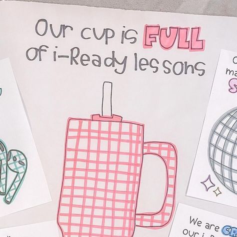 Jenna Mire on Instagram: "🍎 Want to amp up your iReady tracking game in a way that speaks to your students’ interests? Introducing these fresh iReady Incentive Charts featuring Stanley Cups 🏆, EarPods 🎧, gaming controllers 🎮, Nike kicks ✔️, and more! It’s all about making those connections, right? Say goodbye to outdated trackers and hello to engagement! Simply project these charts onto poster paper, trace, and voila! Let’s keep our students motivated all year long! Find this download in my TPT store linked above. #iready #studentincentives" Iready Incentive Chart Christmas, Teacher Incentive Ideas, Iready Incentive Chart, Class Reward System, Incentive Ideas, Incentive Charts, Student Incentives, Fourth Grade Classroom, Class Rewards