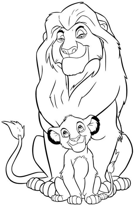 Drawing Lion King, Lion Guard Coloring Pages, Lion King Drawings, Funny Vinyl Decals, Disney Princess Coloring Pages, Disney Paintings, Il Re Leone, Printable Coloring Pages For Kids, Abstract Face Art