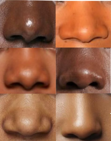 Specifically noses of black women. Noses Drawing, Reference Photos For Artists, Nose Drawing, Face Drawing Reference, Photographie Portrait Inspiration, Human Reference, Art Help, Drawing Refs, Anatomy Drawing