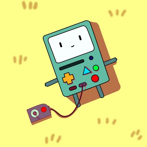 Bmo ilustration 🤘 Bmo Painting Ideas, Bemo Adventure Time Drawing, Bmo Pixel Art, Bmo Drawing, Bmo Painting, Pixel Adventure Time, Bmo Icon, Bmo Tattoo, Marshall Lee X Prince Gumball