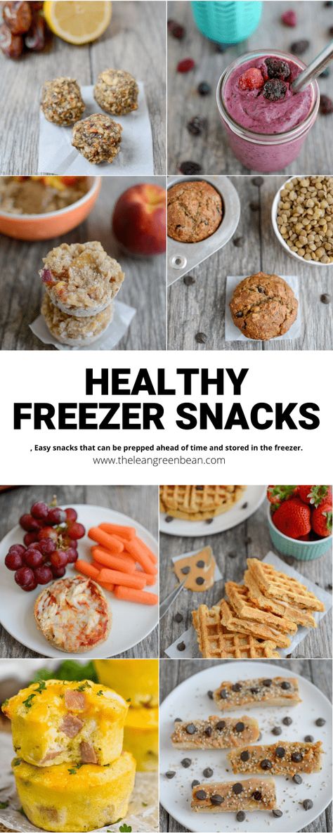 Need some healthy snack ideas to feed your kids after school? Here are some easy, nutritious ideas that you can prep ahead of time and freeze! Healthy Freezer Snacks, Smoothie Bites, Freezer Snacks, Healthy Lunchbox Snacks, Frozen Lunches, Pregnancy Snacks, Healthy Snacks To Make, Healthy Homemade Snacks, Yogurt Pops