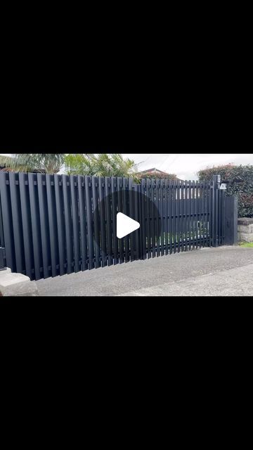 Gate & Garden on Instagram: "@redstaggates Custom aluminium double swing with D&D Technologies SHUT IT® BADASS™  hinges and Centurion Vantage motors.  Gates are Dulux Mannex Black." Gate Garden, Gate Motors, Aluminium Gates, Double Gate, Hinges, Gate, On Instagram, Quick Saves, Instagram