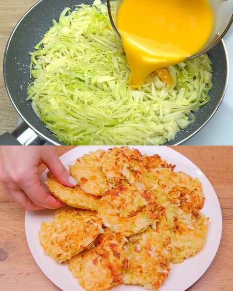 Looking for a simple, delicious, and healthy way to lose weight and burn belly fat? This cabbage recipe is perfect for you! It’s light, easy to prepare, and packed with ... Read more Cabbage Bread, Egg Patties, Keto Cabbage Recipe, Rice Patties, Fat Burning Recipes, Cabbage Rice, Free Keto Meal Plan, Keto Sides, Cabbage Recipe