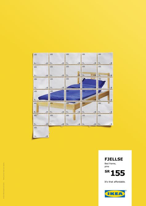 The campaign was made for IKEA Saudi Arabia. Ikea Ads, Ikea Ad, Guerrilla Marketing, Ogilvy Mather, Ikea New, Logos Retro, 달력 디자인, Advertising Ideas, Affordable Bedding