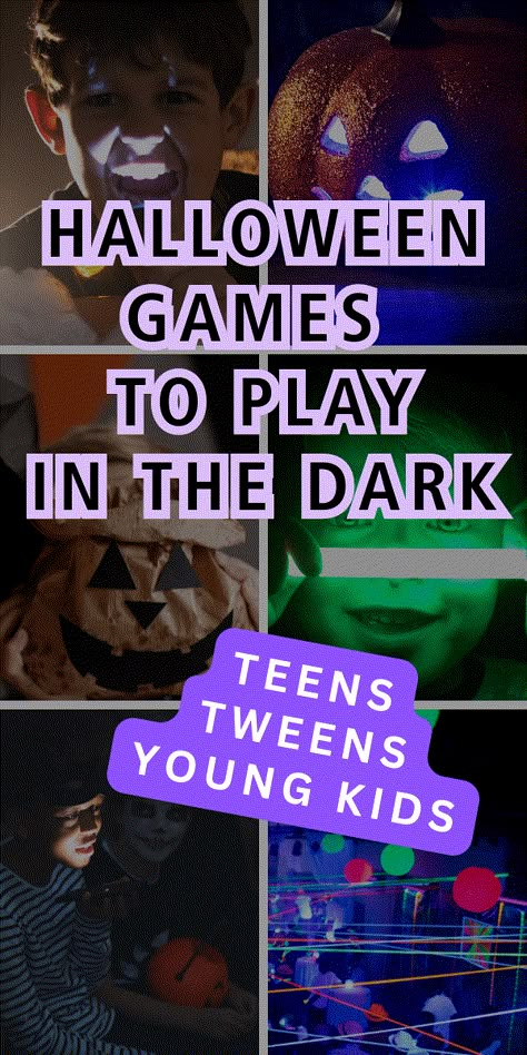 Halloween Games For Families, Halloween Party Ideas Family, Glow In The Dark Halloween Games, Games To Play At A Halloween Party, Games To Play At Halloween Party, Halloween Game Ideas For Teens, Halloween Prizes For Games, Halloween Games Outdoor, Halloween Games For Family