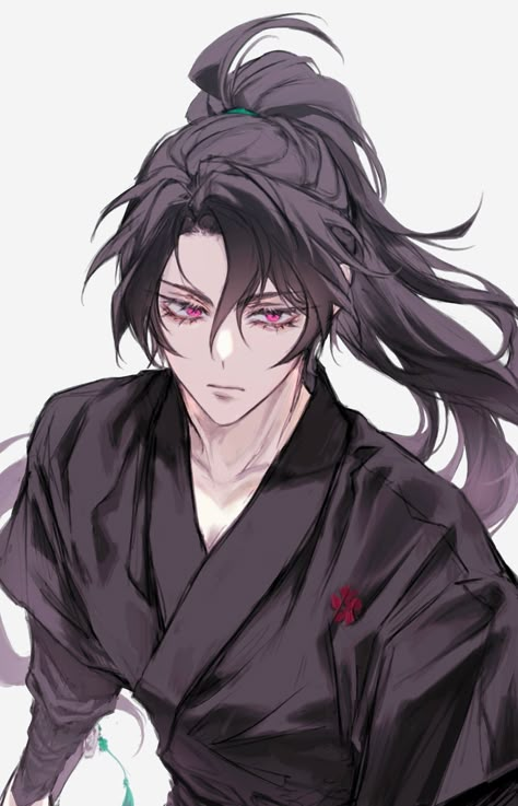 Return of the Blossoming Blade / Return of the Mount Hua sect Anime Boy Long Hair, Return Of The Blossoming Blade, Return Of Mount Hua Sect, Return Of Mount Hua, Mount Hua Sect, Mount Hua, Manga Cute, Manga Boy, 영감을 주는 캐릭터