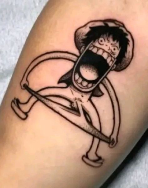 Monkey D Luffy Tattoo, Transgender Tattoo Ideas, Luffy Tattoo, Straw Hat Luffy, One Piece Tattoos, Geek Tattoo, Pieces Tattoo, Rick Y Morty, Incredible Tattoos