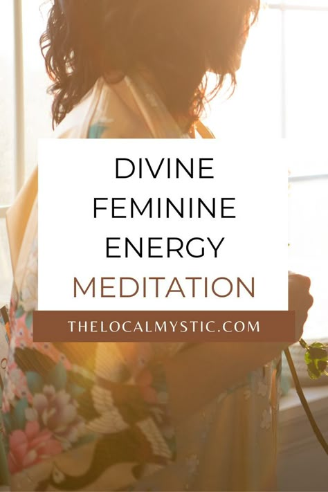 Divine Mother Goddess, Goddess Meditation, Meditation For Healing, Woman Of Strength, Guided Meditation Scripts, Therapy Interventions, Powerful Meditation, Spiritual Room, Modern Mystic