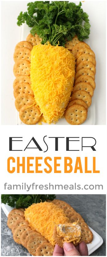 Easy Easter Cheese Ball - Family Fresh Meals Easter Cheese Ball, Easter Cheese, Easter Side Dishes Recipes, Easter Sides, Easter Food Ideas, Easter Party Food, Easter Foods, Ball Family, Easter Side Dishes