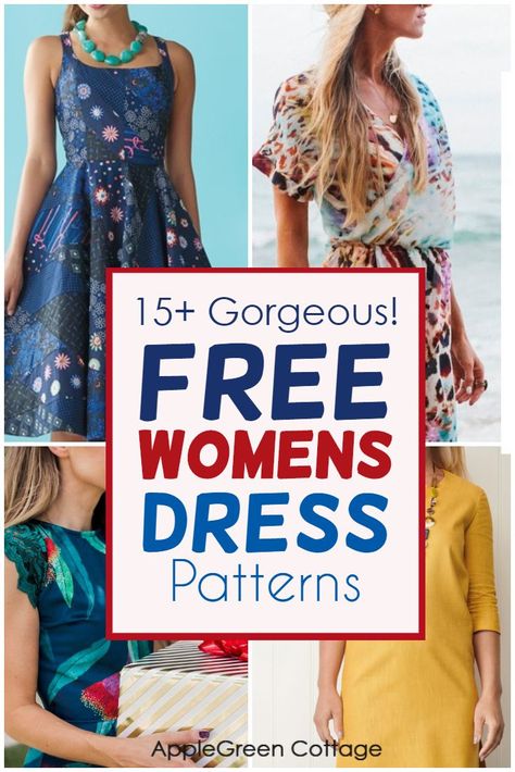 Womens Dress Patterns, Women's Dress Patterns, Free Dress Patterns For Women, Dress Patterns For Women, Sew A Dress, Raglan Dress, Robe Diy, Summer Dress Sewing Patterns, Dress Sewing Patterns Free