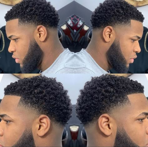 Black Taper Haircut Men, Platting Hairstyles Plaits, Low Drop Fade Black Men, Afro Hairstyles Men Fade, Black Mens Hairstyles Fade Short, Black Man Faded Haircut, Faded Haircut For Men Black, Black Male Taper Fade, Curly Fade Haircut Men Black