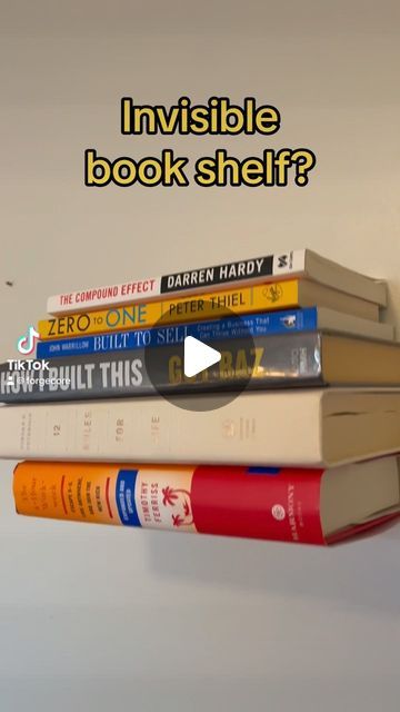 Invisible Shelves, Floating Bookshelves, Floating Shelf, Colby, 3d Printed, Floating Shelves, Bookshelves, 3d Printing, Floating