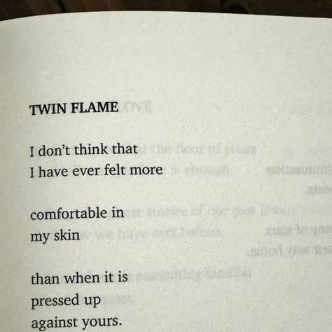 Lauren Levi | Poetry on Instagram: "Don’t get me wrong, I by no means think that another person can complete you, but I have always liked the thought of twin flames.   Two pieces of the same soul.   Particles from the same star.   If that isn’t romantic, then I don’t know what is.   You can grab a copy of my new book You Bury Me from the link in my bio or directly from Amazon ✨  #poetry #poem #lovepoems #love #romantic #romanticquotes #couplegoals" Vintage Love Poems For Him, Love What You Have, Platonic Love Poetry, Thinking Of You My Love, I’m In Love Aesthetic, Love Poem Aesthetic, I Love You Poems, What Is Love Poem, Love Poetry For Him Romantic