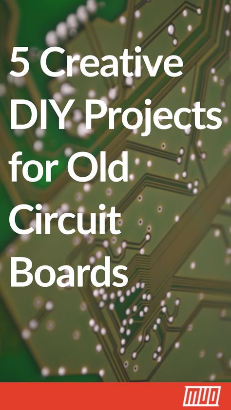 5 Creative DIY Projects for Old Circuit Boards  #Upcycle #DIY #Reuse #CuircuitBoard #Electronics Diy Electronic Circuit Projects, Diy Electronics Hacks, Electric Circuit Projects Ideas, Simple Circuit Projects, Paper Circuits Projects, Diy Electronics Projects, Circuit Board Art, Electronic Ideas, Electronic Scrap