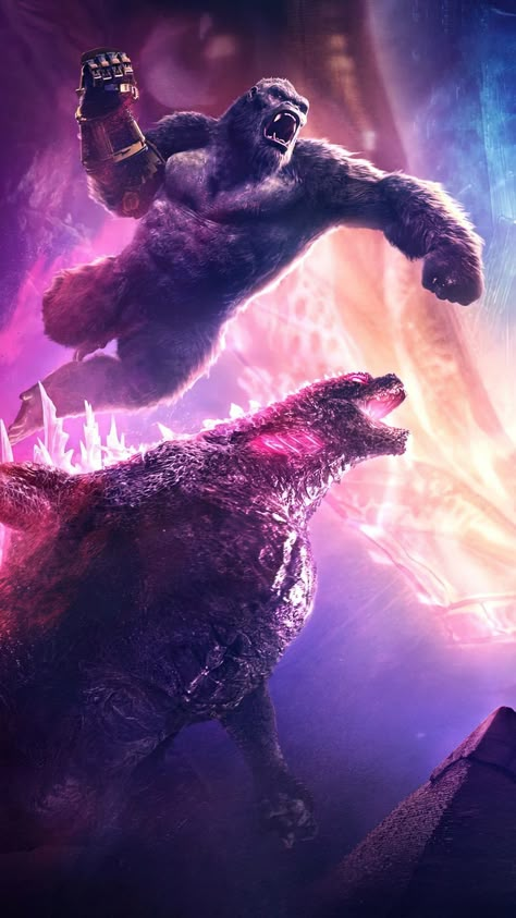 Godzilla X Kong The New Empire 5k Chinese Poster Godzilla X Kong The New Empire, Monsterverse Godzilla, Godzilla Birthday Party, Empire Movie, Empire Wallpaper, Godzilla Franchise, Chinese Poster, Godzilla 2, King Kong Vs Godzilla