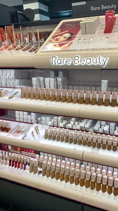 Aesthetic Rare Beauty, Sephora Aesthetic, Aesthetic Sephora, Rare Beauty Products, Sephora Shopping, Selena Gomez Rare Beauty, Selena Gomez Rare, Selena Gomez Makeup, Makeup You Need