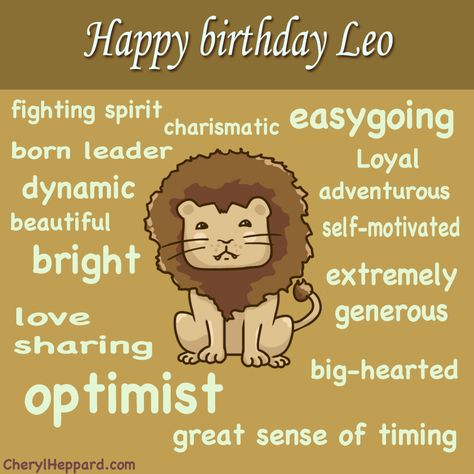 Happy birthday Leo graphic Leo Birthday Captions, Leo The Lion Quotes, Leo Thoughts, Happy Birthday Leo, Killer Quotes, Birthday Leo, Leo Man, Leo Characteristics, Birthday Graphics