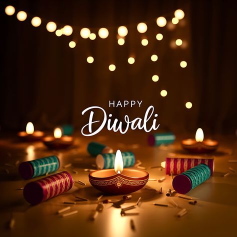 Free Minimalist Digital Art of Diya in Dark Room Deepavali Greetings Cards, Hindu Festival Of Lights, Diya Designs, Diwali Pictures, Diwali Lights, Diwali Diya, Diwali Images, Balloon Background, Diwali Greetings